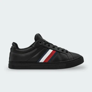 Tenis Tommy Hilfiger Icon Court Negro Hombre