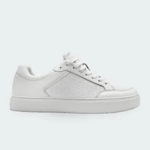 Tenis Calvin Klein Monogram Trainers Blanco Hombre
