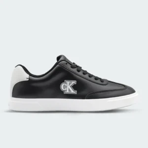 Tenis Calvin Klein Cupsole Emb Low Prof Negro Blanco Hombre