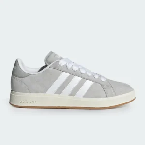 Tenis Adidas Grand Court Base 00s Gris Hombre