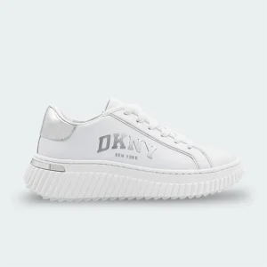Tenis DKNY Leon-Lace Up Sneak White Mujer