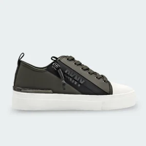 Tenis DKNY Chaney-Lace Up Sne Brown Mujer