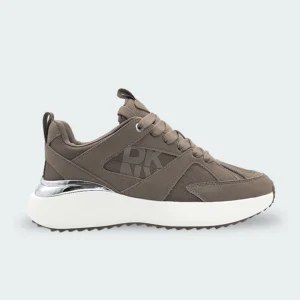 Tenis DKNY Zofi-Lace Up Sneak Brown Mujer