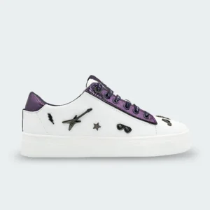 Tenis Karl Lagerfeld Cate Rocker Lace up Morado Mujer