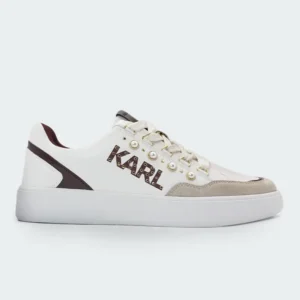 Tenis Karl Lagerfeld Stazie-Lace Up Blanco Mujer