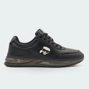 Tenis Karl Lagerfeld Niels Side Patch Negro Hombre