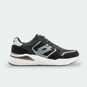 Tenis Lotto Diong Black Hombre