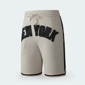 Pantaloneta Yankees Beige Hombre