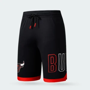 Pantaloneta NBA Chicago Bulls Negra Hombre