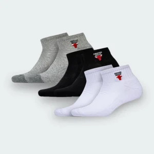 Tobilleras NBA Bulls Pack 3 Unisex