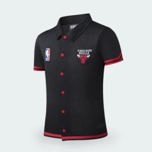 Jersey NBA Chicago Bulls Negro Hombre