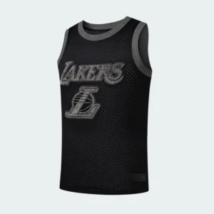 Camisilla NBA Los Angeles Lakers Negra Hombre