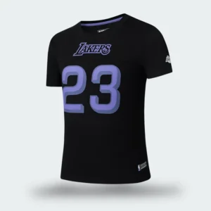 Camiseta NBA Lakers Negro Hombre