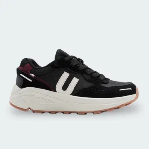 Tenis Urban Negro Negro Mujer