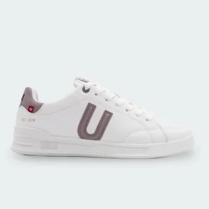 Tenis Urban Blanco Gris Mujer